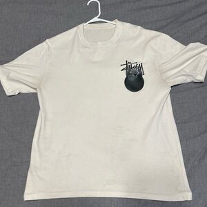 Stussy Off-White Graphic Tee